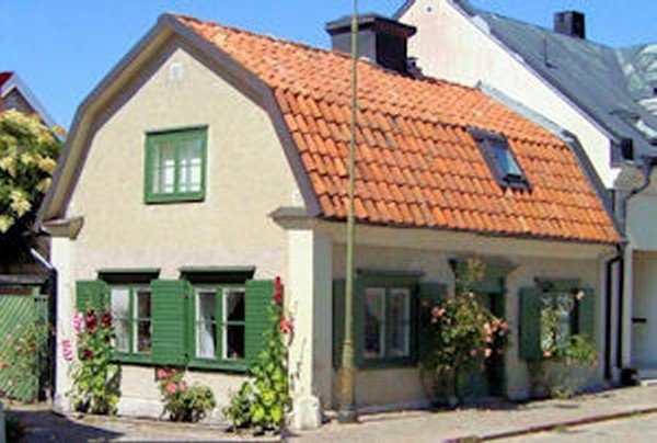 Hus i Visby